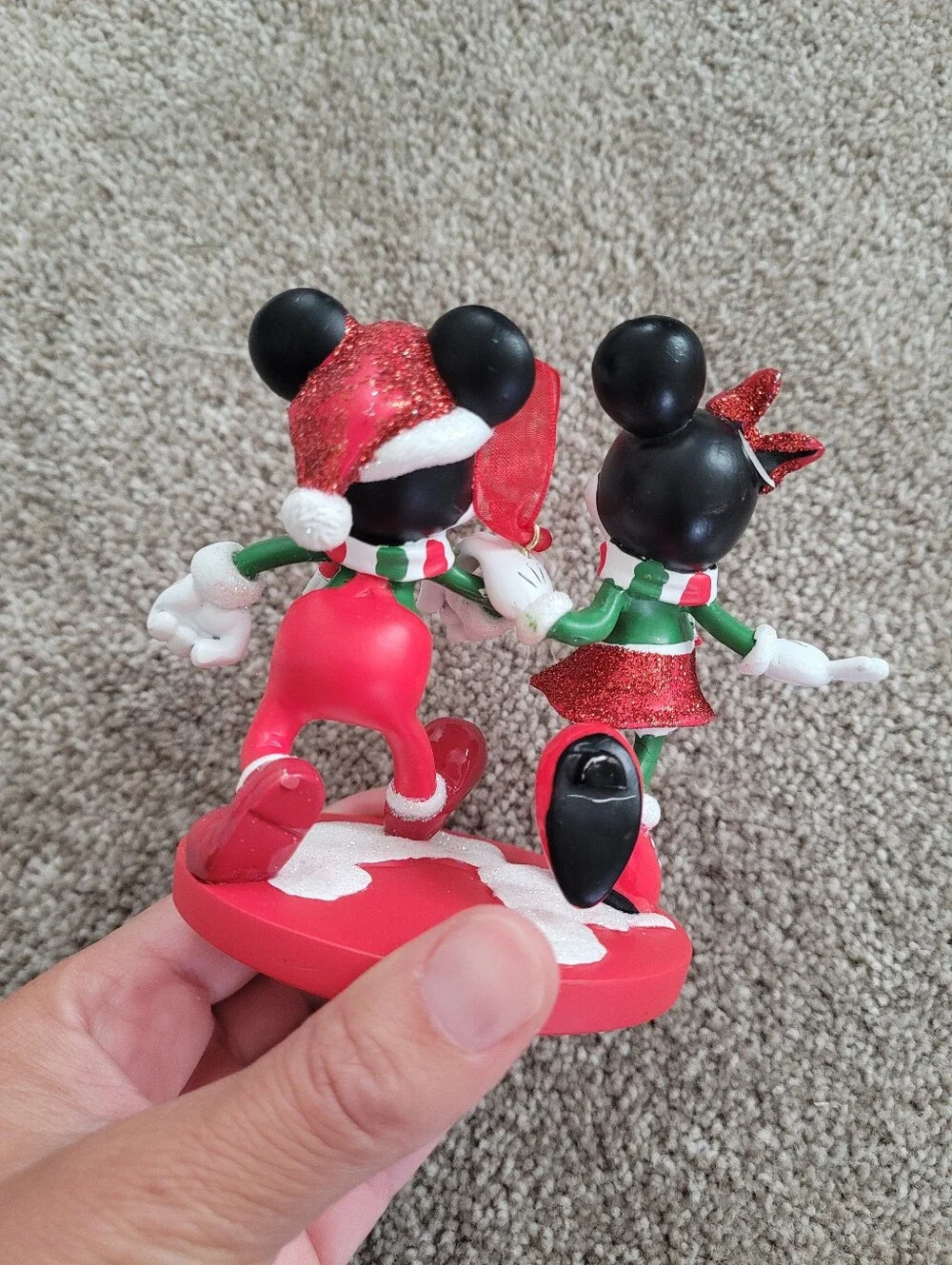 Disney Park Paris Mickey Mouse Christmas Tree Ornament